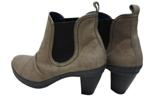 【SPINGLE NIMA NIMA706 グレー】本革サイドゴアブーティ